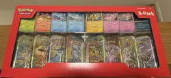 Costco Pokemon Prismatic Evolution 8-Pack Mini Tins With Promo Cards NEW SEALED - Image 5