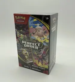 Pokemon TCG: Mega Evolution-Perfect Order Booster Bundle (6 Packs) New Sealed - Image 1