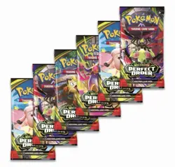 Pokemon TCG: Mega Evolution-Perfect Order Booster Bundle (6 Packs) New Sealed - Image 2