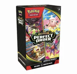 Pokemon TCG: Mega Evolution-Perfect Order Booster Bundle (6 Packs) New Sealed - Image 3