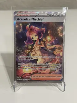 Acerola's Mischief 183/132 SIR ME01: Mega Evolution - Pokemon Card - NM - Image 1