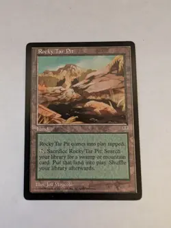 Rocky Tar Pit Mirage Regular MTG LP - Image 1