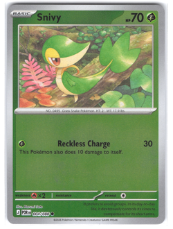 Snivy 004/088 Reverse Holo Perfect Order Pokemon TCG - Image 1