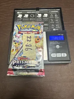 HEAVY DEMIGOD PACKU ~22.86g Prismatic Evolutions Pokemon TCG Booster (SEALED) - Image 1