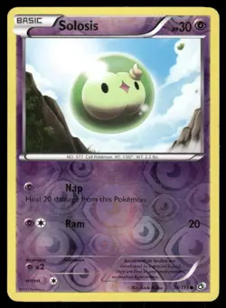 Pokemon Tcg Solosis [Reverse Holo] #74 Pokemon Legendary Treasures LP - Image 1