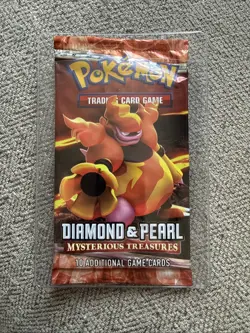Pokemon Diamond & Pearl Mysterious Treasures Booster Pack - Image 1