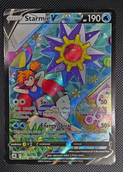 Pokemon TCG Starmie V Sword & Shield Astral Radiance Tg13/Tg30 - Image 1