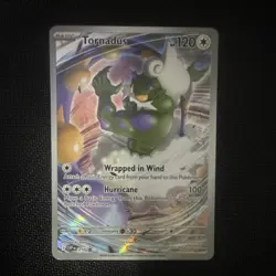 Pokemon Tornadus 210 SV: Scarlet & Violet Promo Holo Basic 120 HP Legendary - Image 1