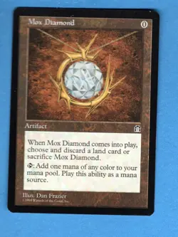 Mox Diamond - Stronghold RARE - MINT (Never Played) MTG English - Image 1