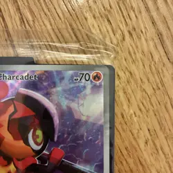 Charcadet 022 ETB Black Star Promo - Pokemon TCG Phantasmal Flames - NM+/SEALED - Image 3