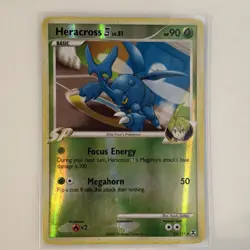 Pokemon TCG Heracross E4 SP Rare Reverse Holo 24/111 Rising Rivals Eng - Image 1