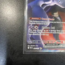 2026 POKEMON ASC SPECIAL ILLUSTRATION RARE #281 TEAM ROCKET'S MEWTWO EX Mint - Image 5