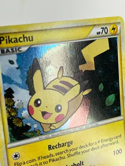 Pikachu HGSS03 - Black Star Promo - Holo W/ Swirl - Pokemon - NM - Image 2