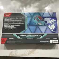 Pokemon Salamence EX & Reshiram EX Premium Collection Box Promo Booster English - Image 3
