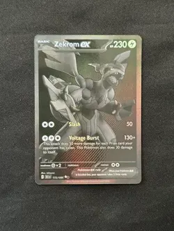 Zekrom ex - 172/086 - Pokemon Black Bolt Secret Rare - Image 1