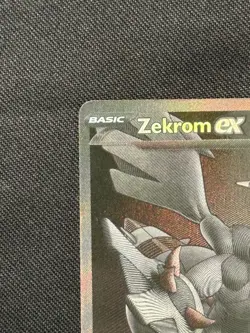 Zekrom ex - 172/086 - Pokemon Black Bolt Secret Rare - Image 2