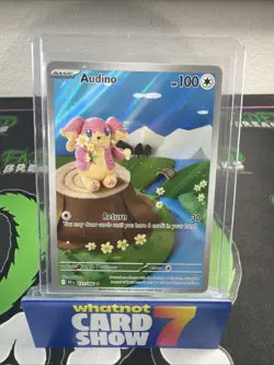 Audino 151/086 Near Mint S&V Black Bolt Illustration Rare Pokemon TCG - Image 1