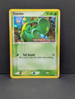 Treecko 70/106 EX Emerald Reverse Holo Rare Pokemon TCG Nintendo NM - Image 1