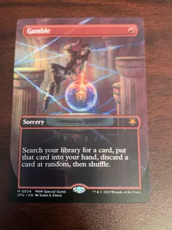 Mint/Near-Mint, English - 1 x MTG Gamble - Foil MTG: Special Guests - Image 1