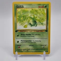 Oddish 63/82 Pokemon First Edition Team Rocket - Image 1