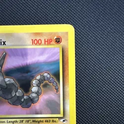 Pokemon Gym Heroes FIRST Edition Brock's Onix 69/132 NM/LP TCG - Image 2