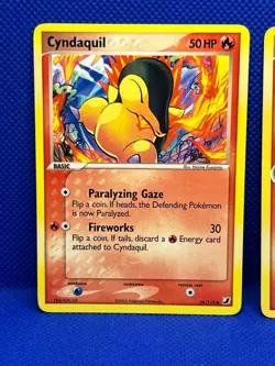 Pokemon Tcg Cyndaquil 54/115 & Quilava 45/115 Unseen Forces Non Holo - Image 2