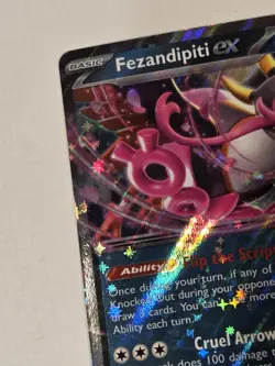 Pokemon Fezandipiti ex 38/64 Scarlet & Violet Shrouded Fable Flip The Script - Image 4