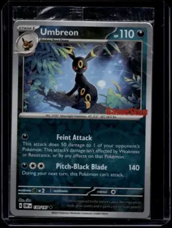 Pokemon TCG Umbreon 130/197 GameStop Exclusive Sealed Promo NM (B) - Image 1