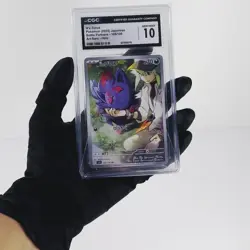N's Zorua 108/100 Pokemon Battle Partners Holo Japanese CGC GEM MINT 10 HOT - Image 2