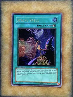 Yugioh Serial Spell RDS-EN037 Ultimate Rare 1st Ed LP - Image 1