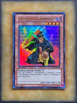 Yugioh Gravekeeper's Cannonholder LCYW-EN188 Ultra Rare 1st Ed NM - Image 1