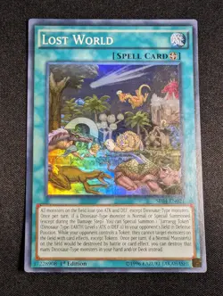 Yu-Gi-Oh! Lost World SR04-EN021 1st Edition Super Rare NM - Image 1