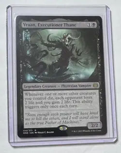 Vraan, Executioner Thane 114/271 Phyrexia: All Will Be One Rare MTG NM/M - Image 1