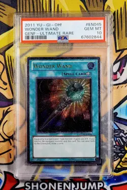 Yu-Gi-Oh! WONDER WAND Unlimited Generation Force GENF-EN045 PSA 10 Ultimate Rare - Image 1