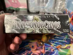 Yugioh Sealed Invasion Of Chaos Booster Box 25th Anniversary - Image 5