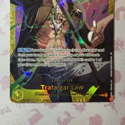 One Piece TCG Trafalgar Law OP10-119 SEC PRB02 The Best Vol. 2 Holo NM ENG - Image 2