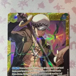 One Piece TCG Trafalgar Law OP10-119 SEC PRB02 The Best Vol. 2 Holo NM ENG - Image 3