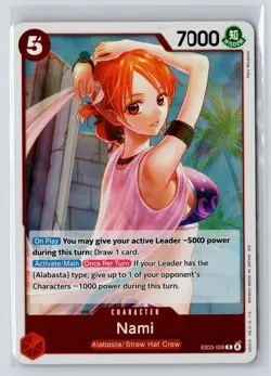 Extra Booster: One Piece Heroines Edition #EB03-006 Nami (006) - Image 1