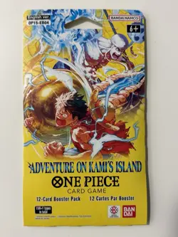 (HEAVY)🔥One Piece Adventure On Kami’s Island OP15-EB04 Sleeved Booster Pack - Image 2