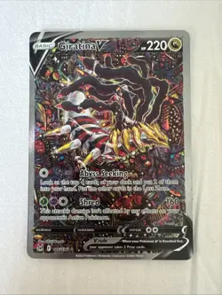 Pokemon TCG Giratina v 186/196 2022 Swsh11: Lost Origin Full Art - Image 1