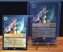 Disney Lorcana Rapunzel -Ready for Adventure 3/204 Whispers in the Well Lot Of 2 - Image 1