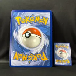 Pokemon TCG JUMBO Tag Team Card Reshiram & Charizard GX SM201 Promo NM/VLP - Image 2