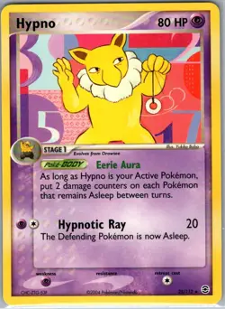 Hypno 25/112 Non Holo FireRed & LeafGreen - Pokemon Card - NM - Image 1
