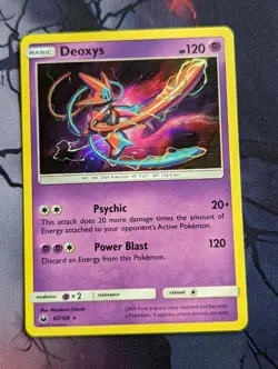 Pokemon TCG Cards Deoxys 67/168 Celestial Storm Holo Rare VLP/LP - Image 1