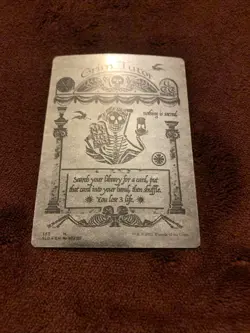 Grim Tutor (Silver Laminate) [SLD - 365] - NM [Foil] TCG MTG - Image 1