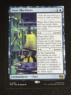 MTG Teenage Mutant Ninja Turtles Does Machines 0034 NM Rare - Image 1