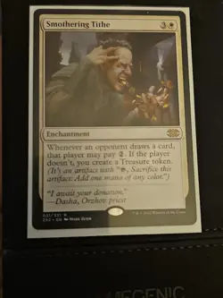 Smothering Tithe - Double Masters MTG 031/331 R 2X2 - Image 1