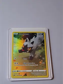🔥Pokemon TCG Poochyena Card Crown Zenith GG33/GG70 Galarian Gallery - Image 1