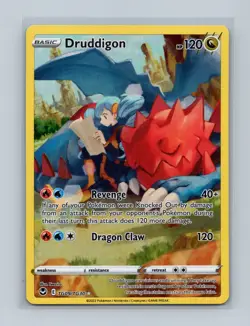 Druddigon - TG09/TG30 - Ultra Rare - Silver Tempest - Pokemon Card - NM/M - Image 1