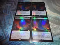 MTG Magic 4X Foil The Ozolith Extended Art NM- Ikoria - Image 1